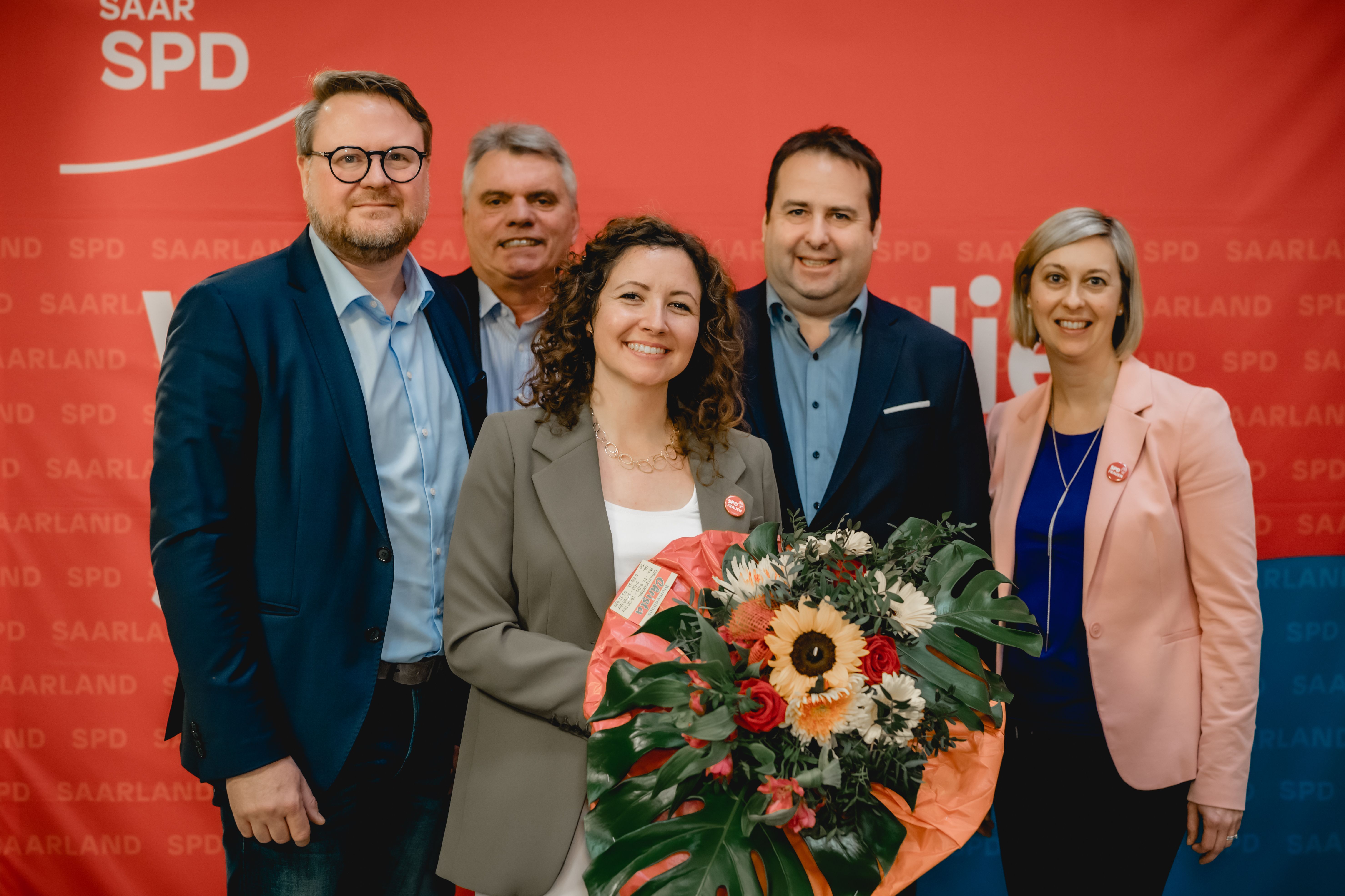 v.l.n.r.: Torsten Lang, Heinz Detlev Puff, Réka Klein, Dr. Magnus Jung, Nadia Schindelhauer